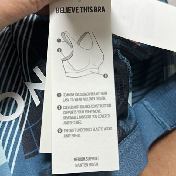 ADIDAS X PELOTON Digi Motion Heat.Rdy Believe This Sports Bra XS - Picture 10 of 10